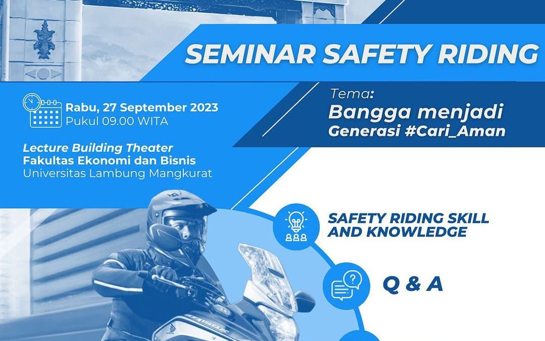 Serukan Keselamatan Lalu Lintas: Safety Riding Menjadi Prioritas